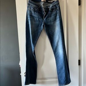 Guess Women's Boot Cut Jeans - Dark Blue